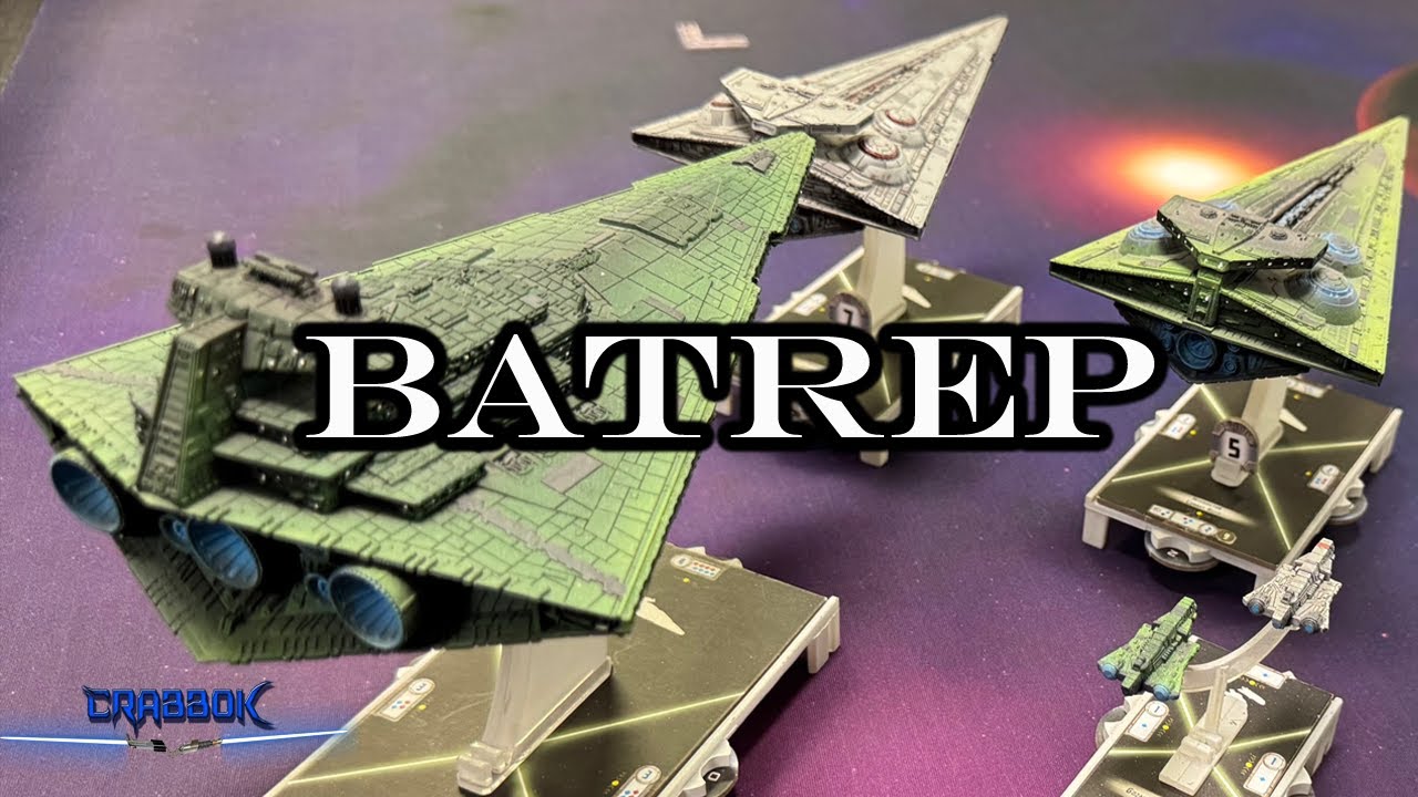 Combat Interdictors Attack!  Star Wars Armada Battle Report!