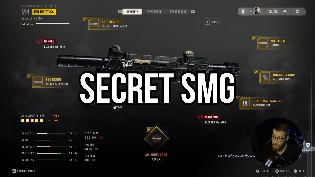 Secret Meta SMG in Call of Duty MW4