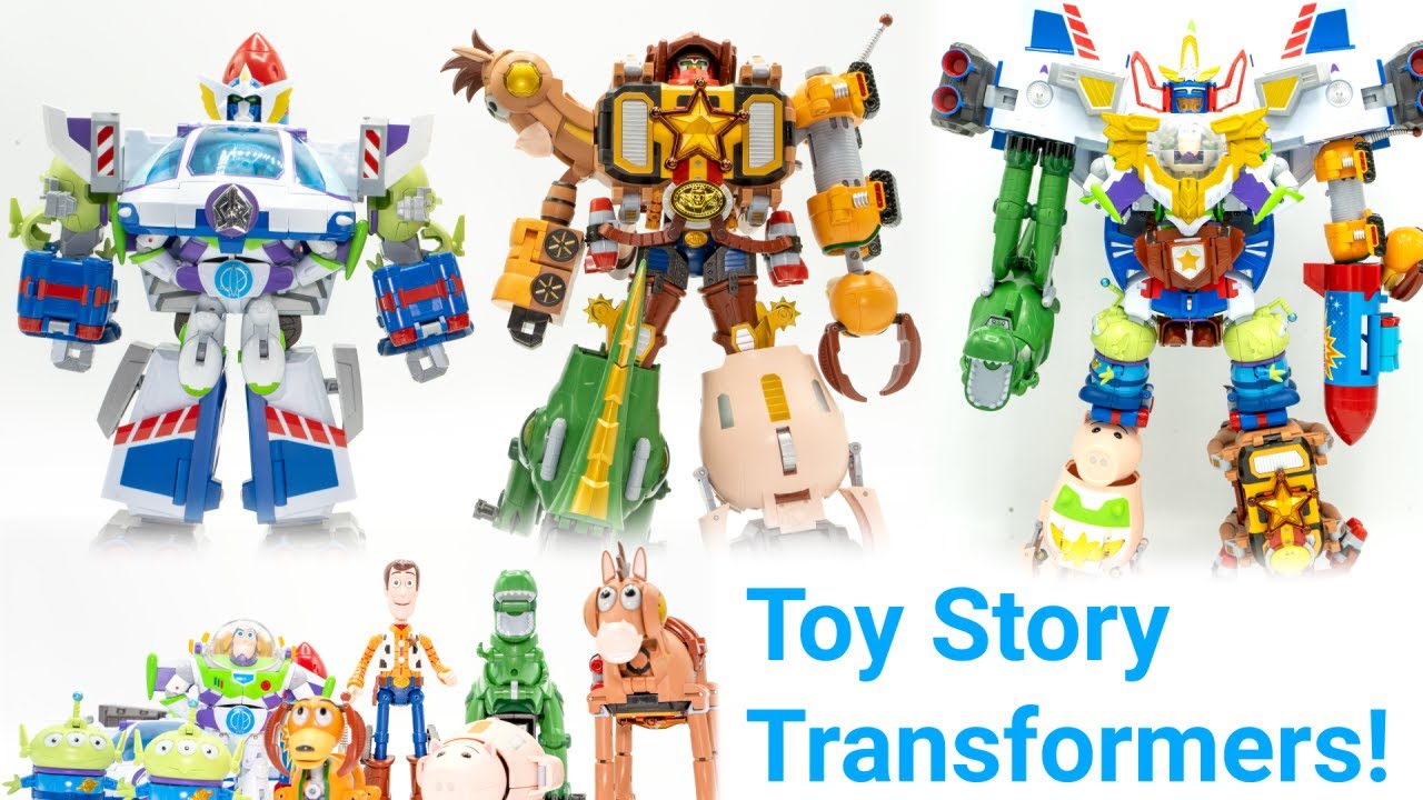 Toy Story Transformers! - Review (Chogokin Adult-Collector Bandai Sets)
