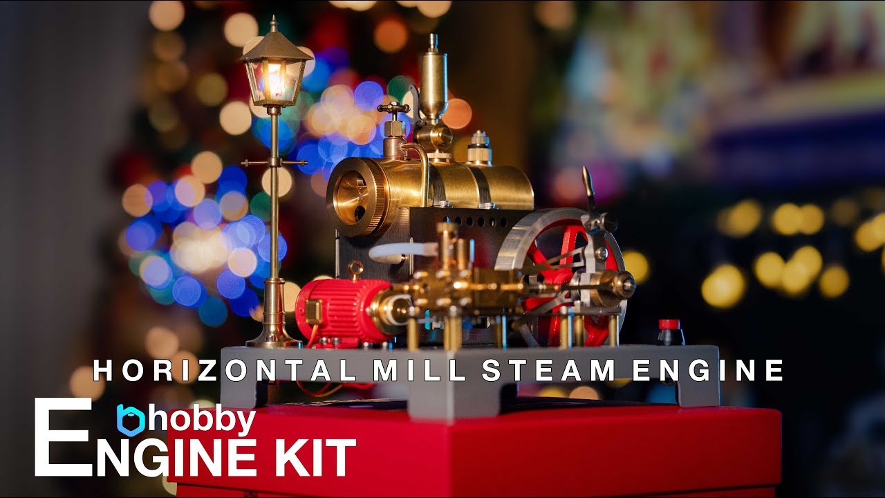 Retrol Christmas Steam Engine Kit | Speed Build | Stirlingkit