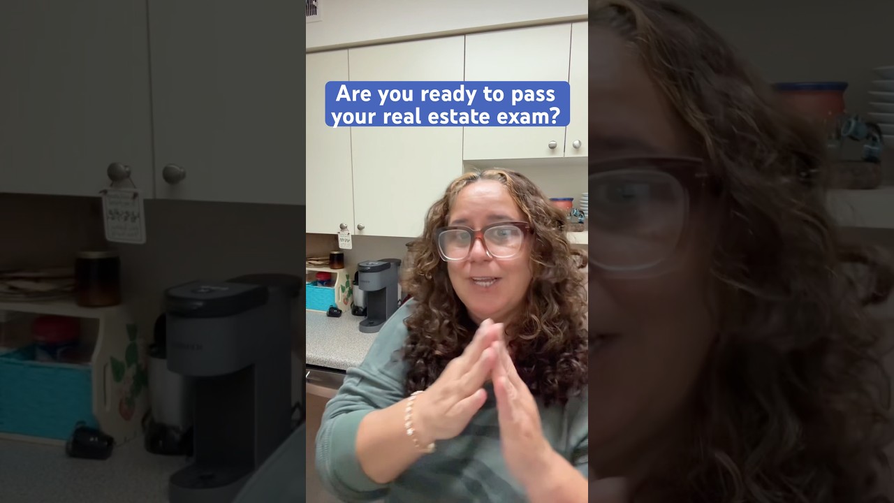 I&rsquo;m ready to help you pass your real estate exam. Are YOU ready? 🙌📝 #realestateexamprep