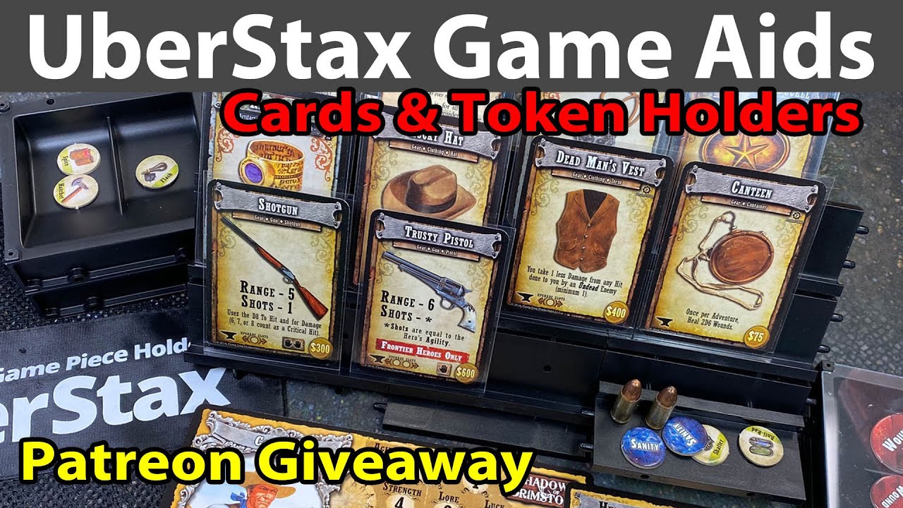 UberStax Universal Game Piece Holders