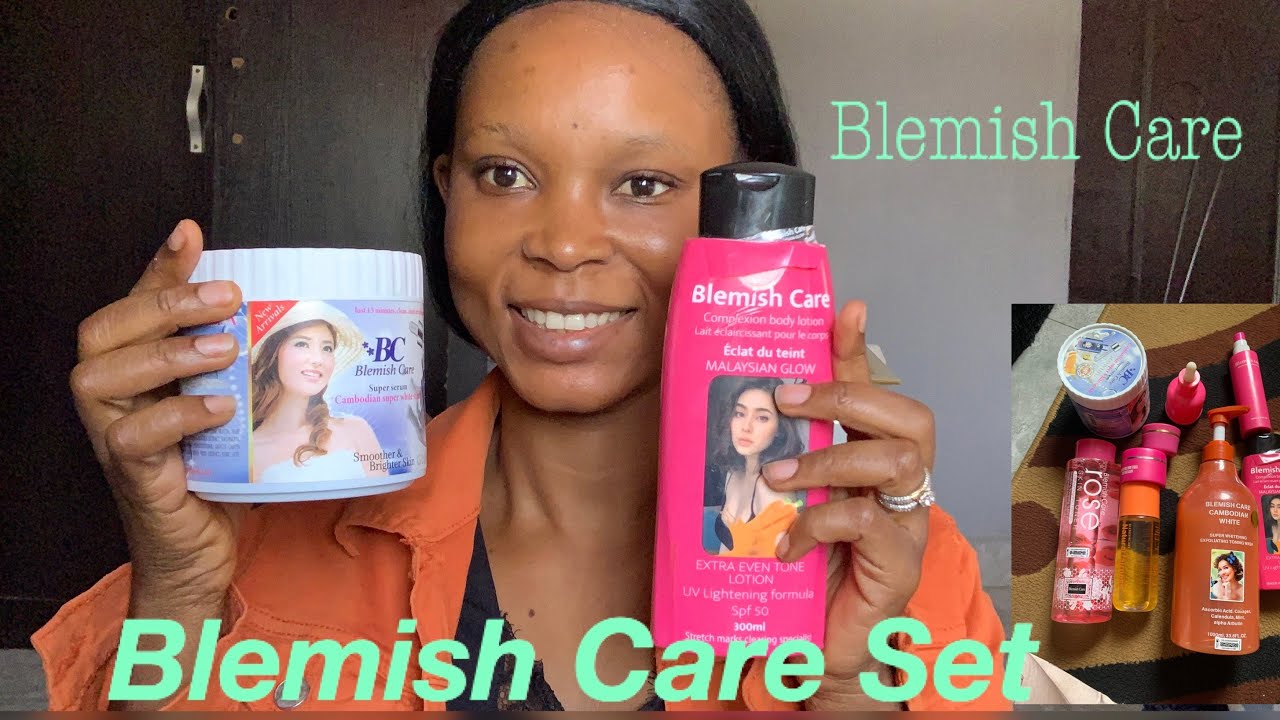 Blemish Care Set| How to use the Blemish care Malaysian glow lotion.
