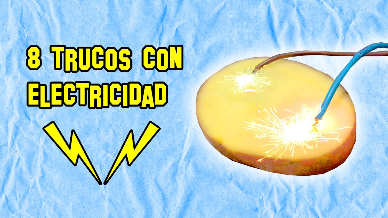 🔴 8 Trucos con Electricidad Que No Conoc&iacute;as - Experimentos Caseros - LlegaExperimentos