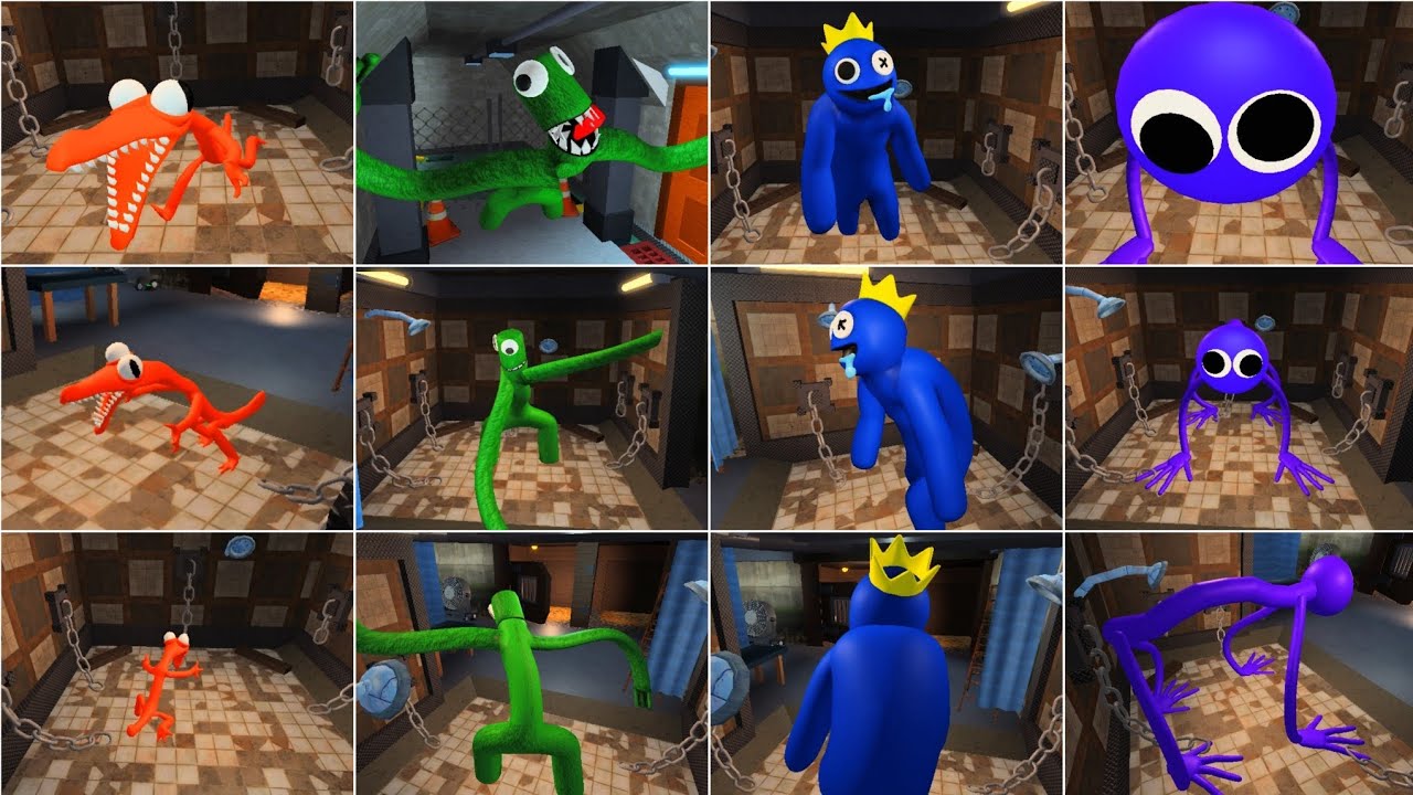 Rainbow Friends HORROR SHOWDOWN: Ch. 1 Jumpscares vs Accurate Roleplay!