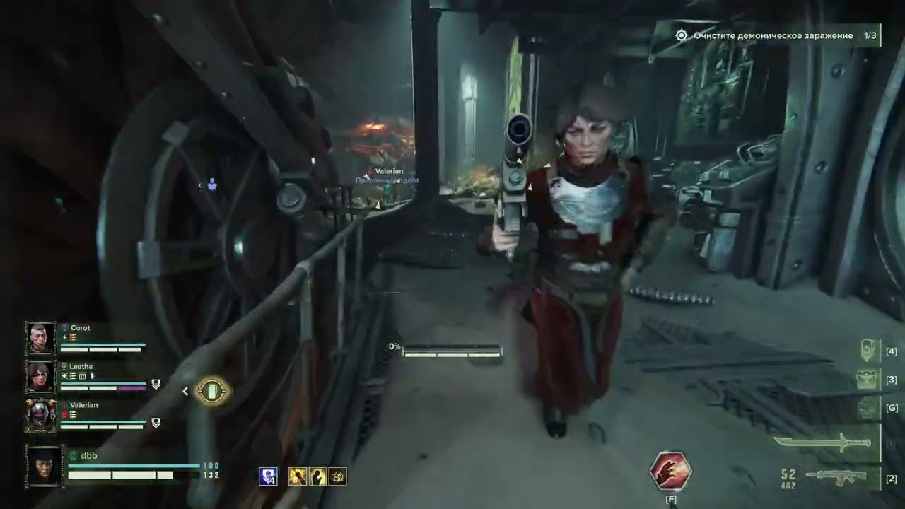 Warhammer 40,000: Darktide (8я(VII) миссия)Все сюжетные заставки старый и новый сюжет Прохождение#10
