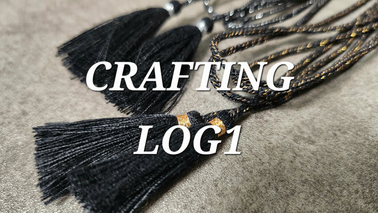 도포끈(술띠) | tassel strap [crafting_log1]