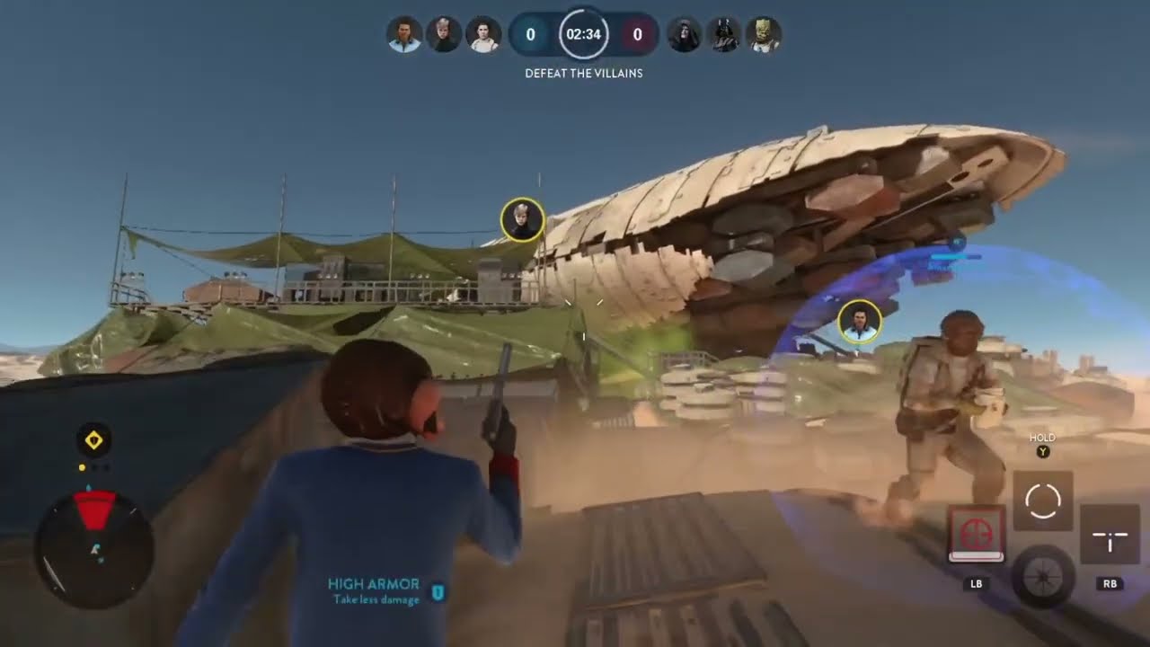 Can Never Win on this Map in Star Wars Battlefront HVV
