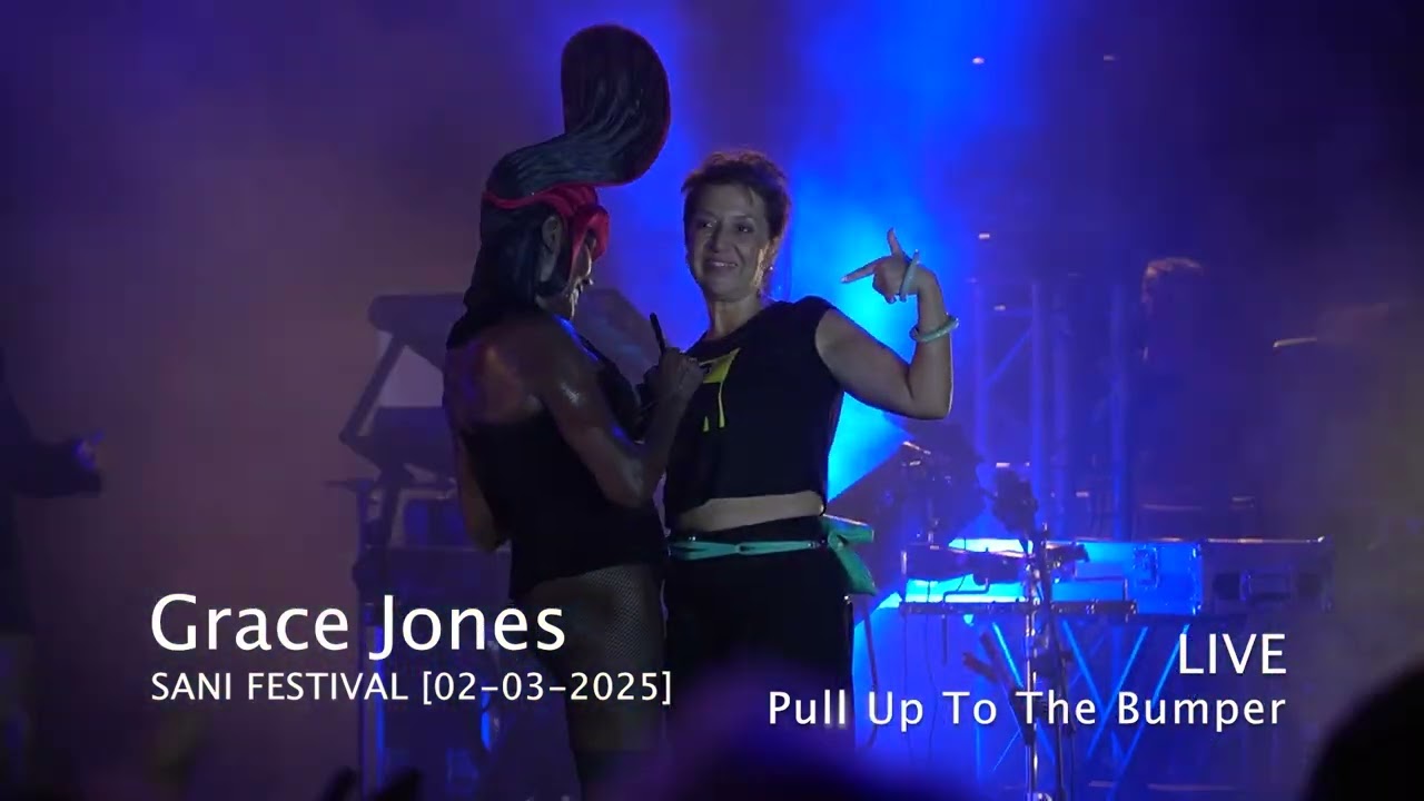 Grace Jones - Pull Up To The Bumper [Live at Sani Festival]