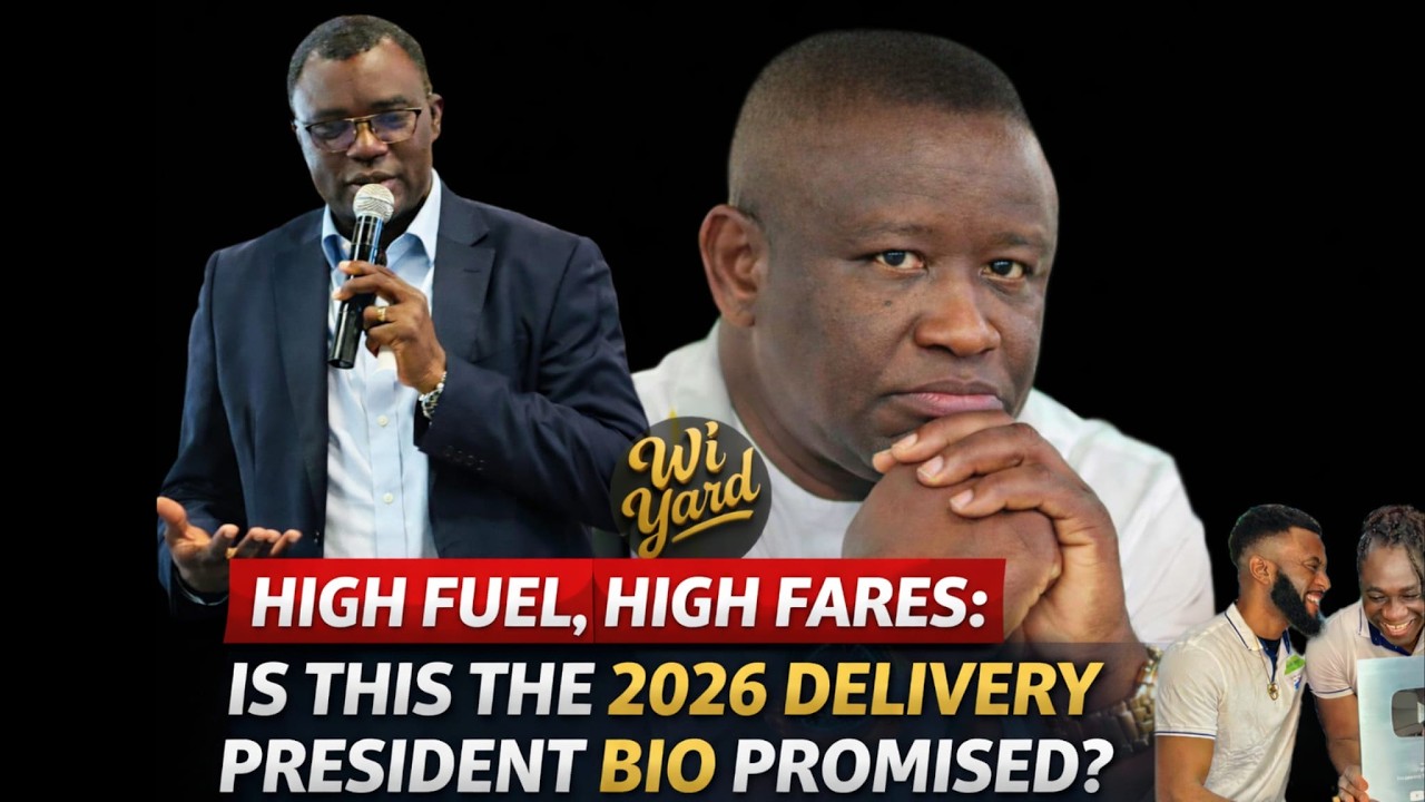 Cost of Living Crisis: Dr. Konteh Reacts to Bio’s Fuel and Transport Decisions