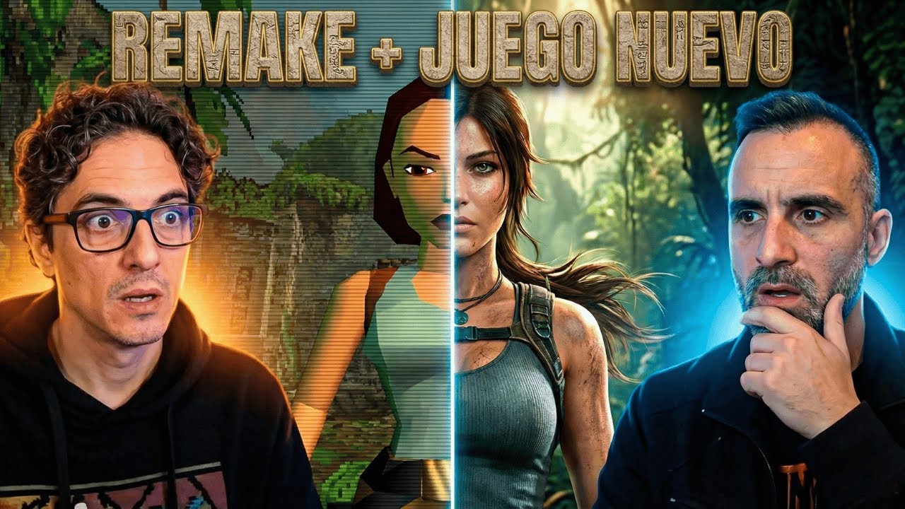 TOMB RAIDER REMAKE los comparamos con los CLÁSICOS