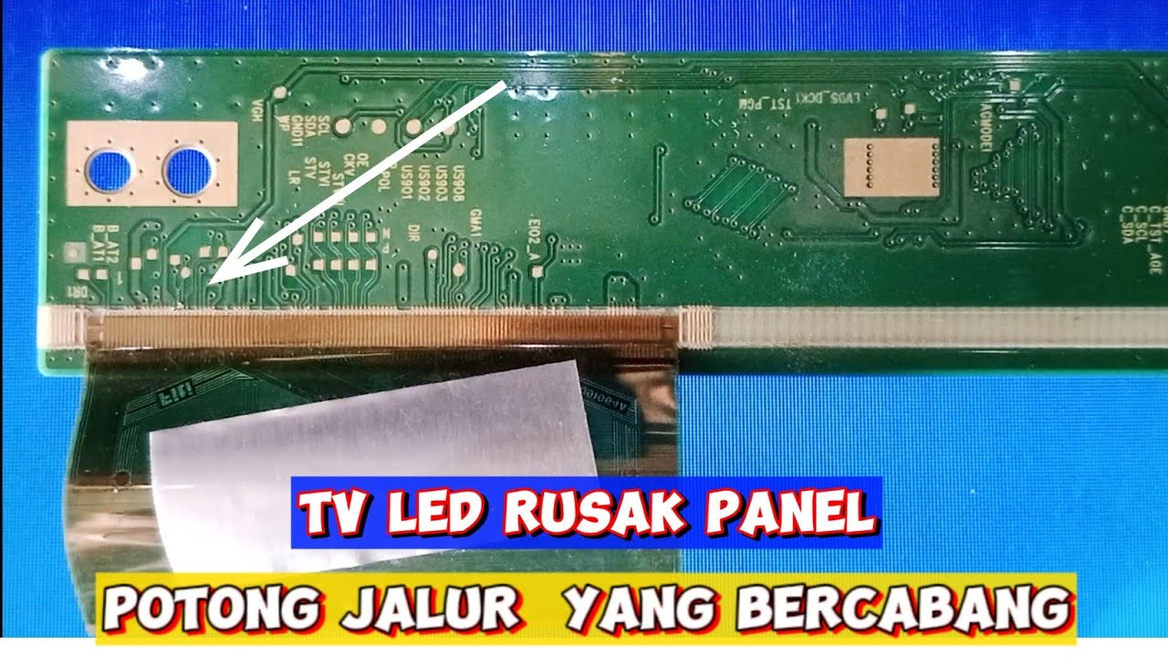 Bingung Cut LCD Kanan & kiri no hasil potong 1 piksel short normal