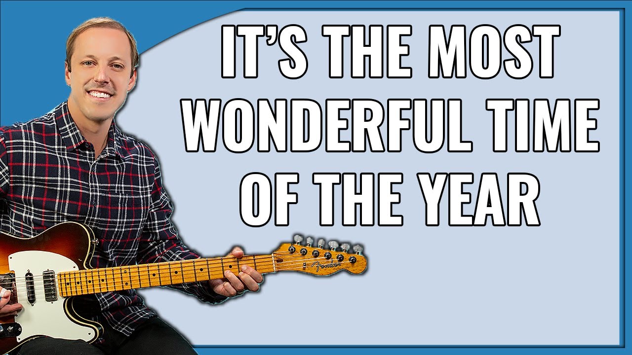 It's the Most Wonderful Time of the Year Guitar Lesson (Andy Williams)