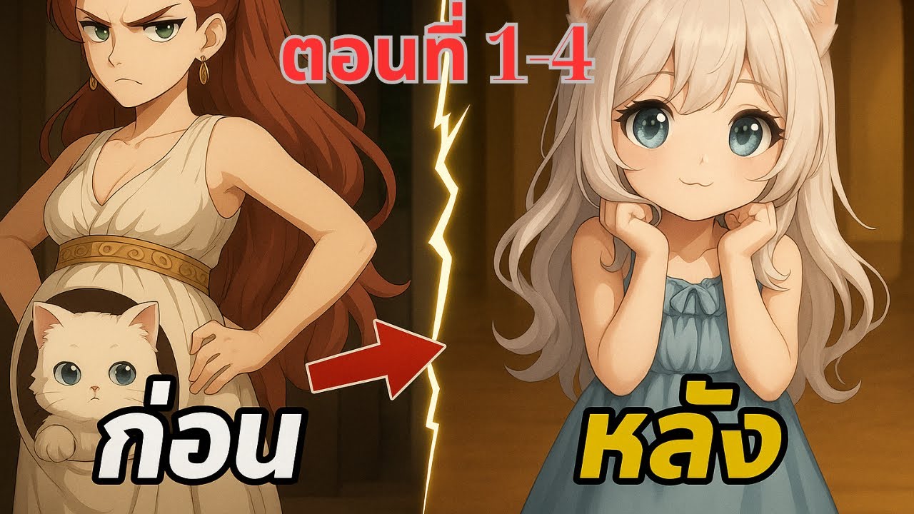 เกิดเป็นแมวหูขาวจากการทดลอง… เด็กคนนี้จะมีใครยอมรับไหม? | ตอนที่ 1 - 4 | รีวิวการ์ตูน