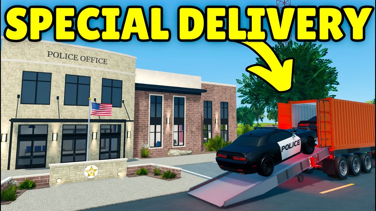I Delivered the FASTEST Police Cars in Roblox Southern Mudding Offroading