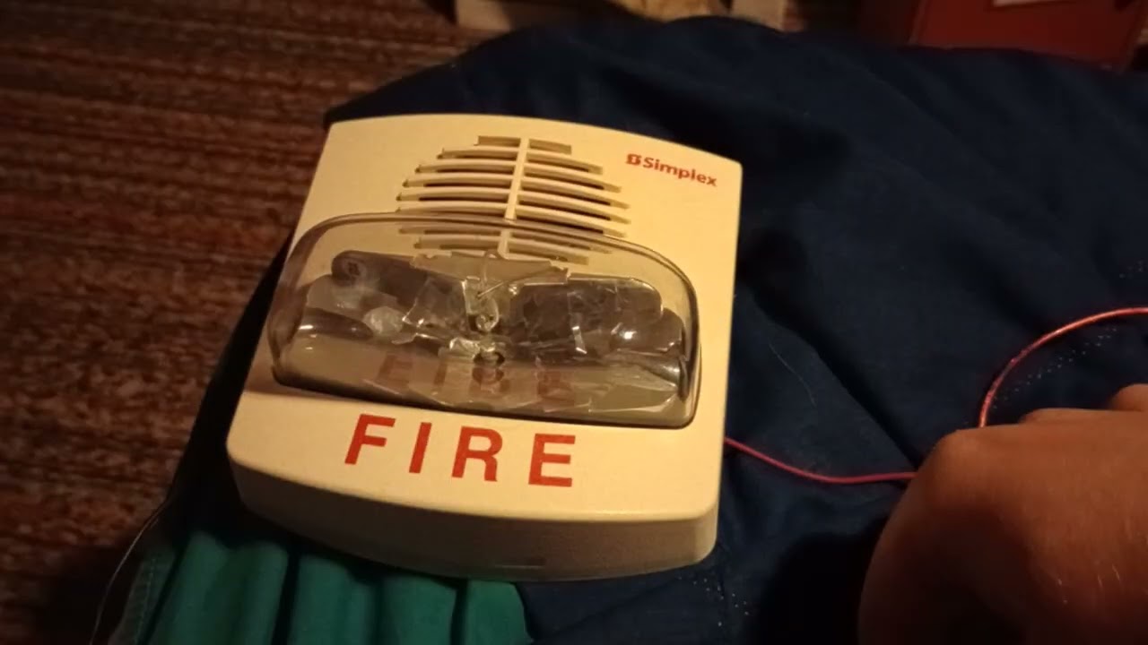Simplex TrueAlert sound comparison