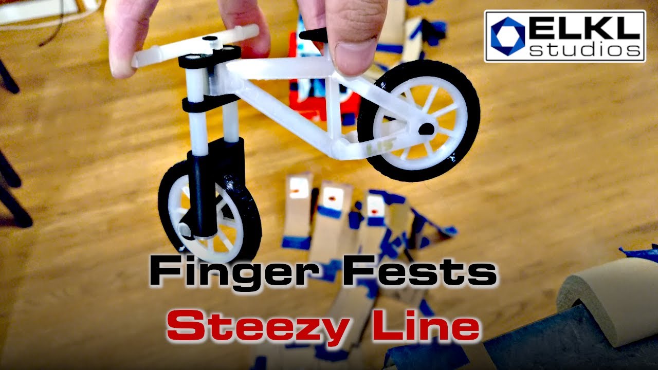 Finger Bike: Steezy Line Competition 2024