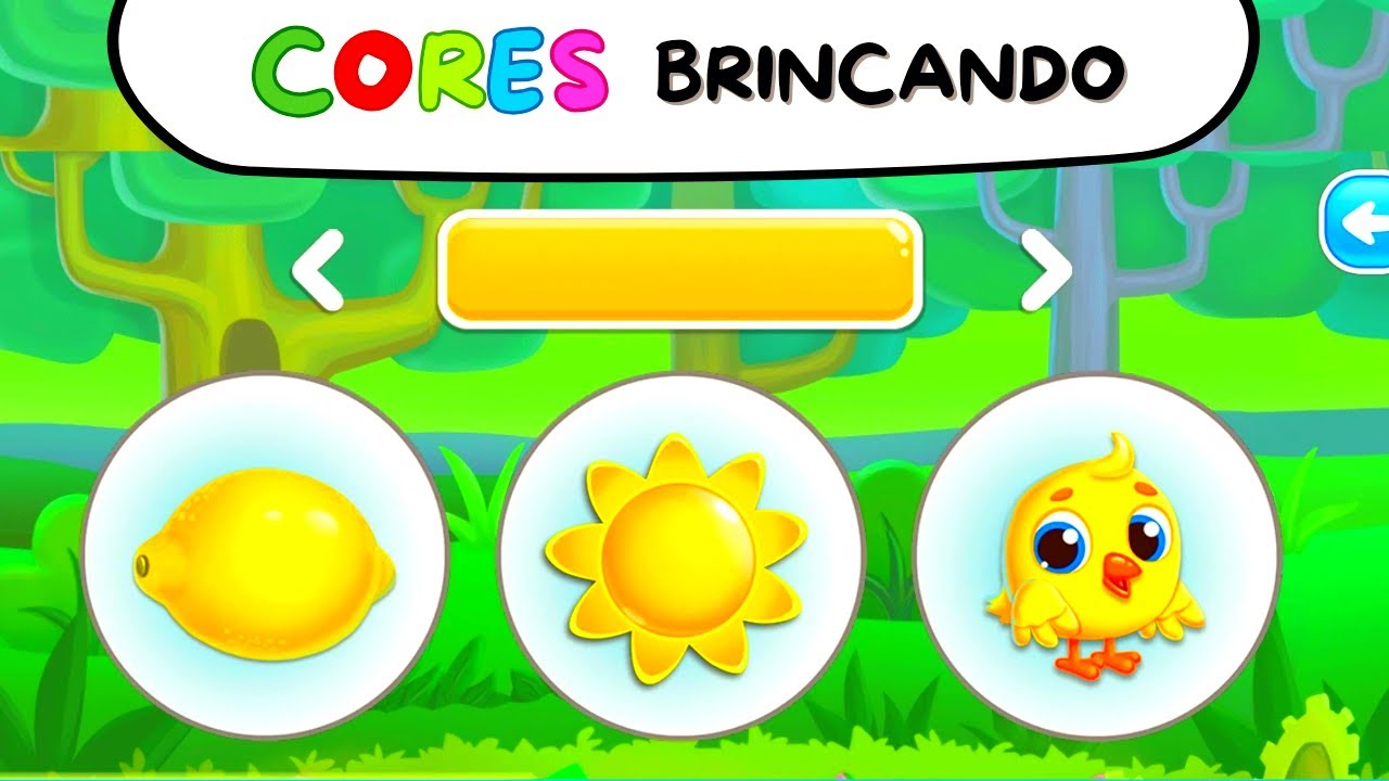 Aprender as cores brincando|Educação infantil