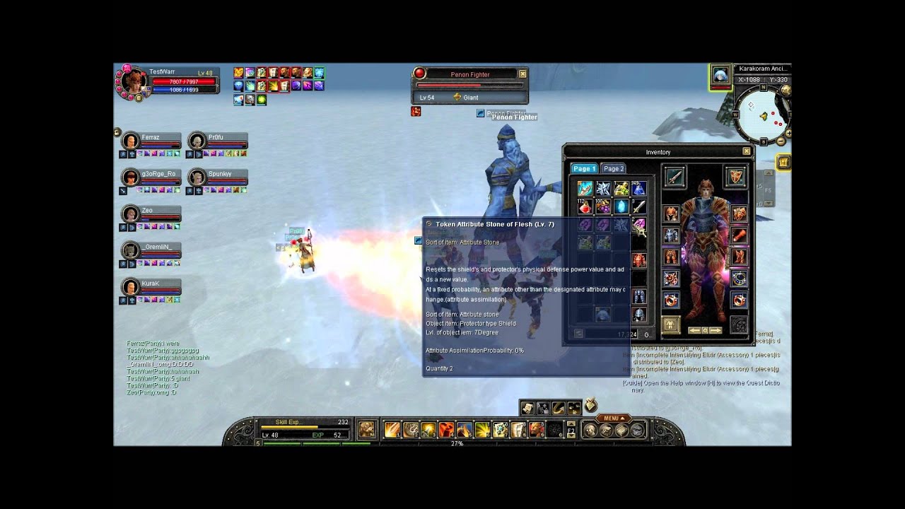 Silkroad R: Best party leveling - Thebes server