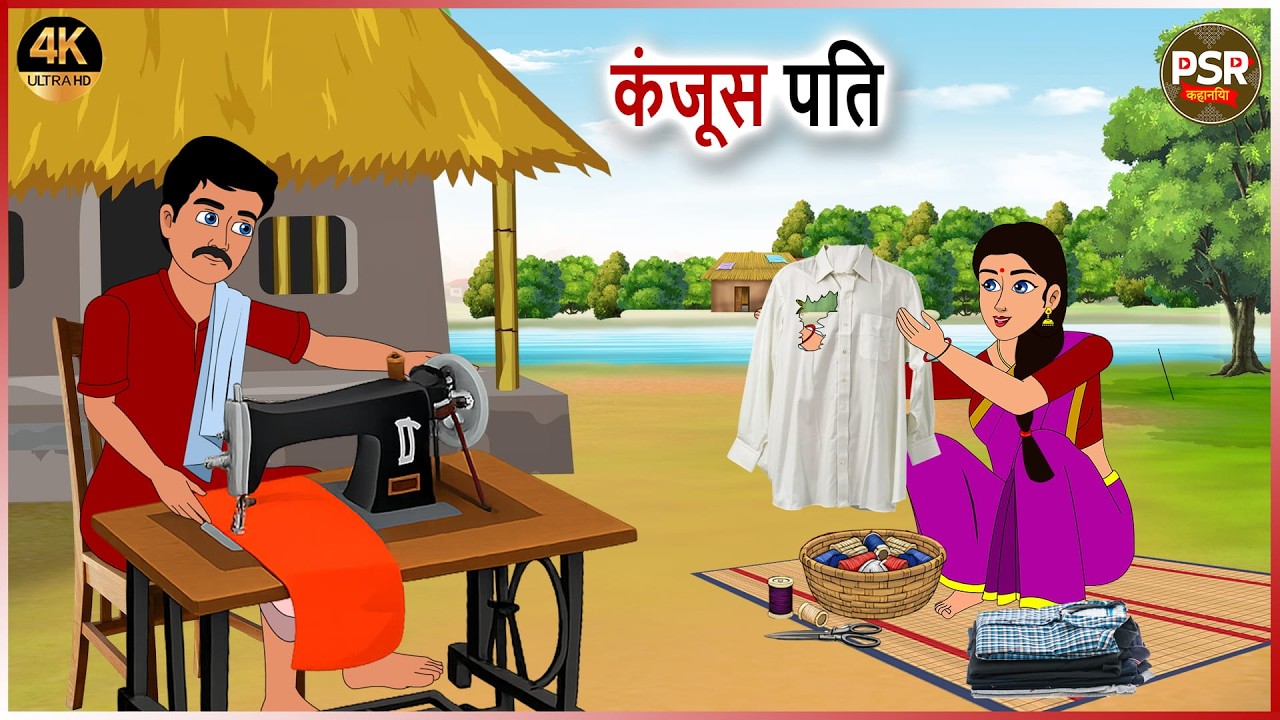 कंजूस पति  | KANJOOS PATI | Hindi Moral Stories | Stories in Hindi | Hindi Kahaniya |  PSR Kahaniya