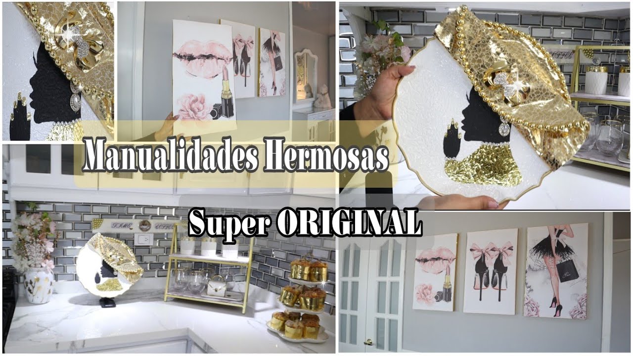 LINDÍSIMAS MANAULIDADES PARA DECORAR#trending
