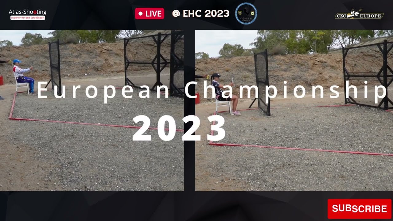 EHC 2023 IPSC Open Lady - Šerá Martina vs. Rossetto Denny -  Stage 19 - CZE vs. ITA - Slow Motion