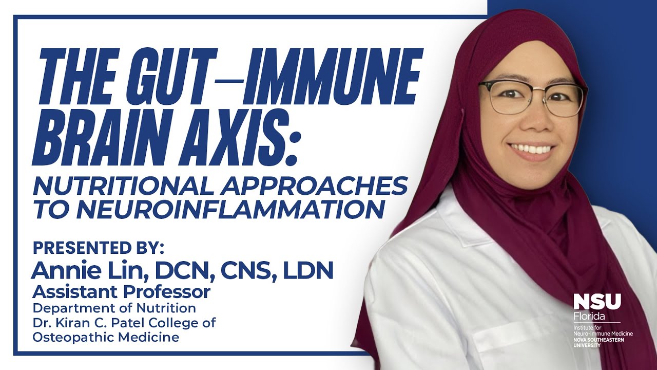 The Gut-Immune Brain Axis: Nutritional Approaches to Neuroinflammation