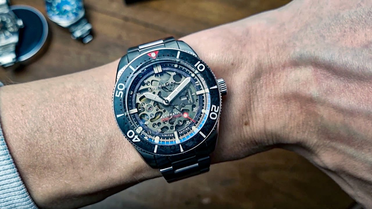 Spinnaker Croft Mid-Size Skeleton Automatic Limited Edition Avis (SP-5095)