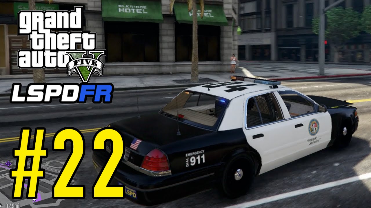 GTA 5 - LSPDFR Playing As A Cop Commentary - Episode #22: Back To Black