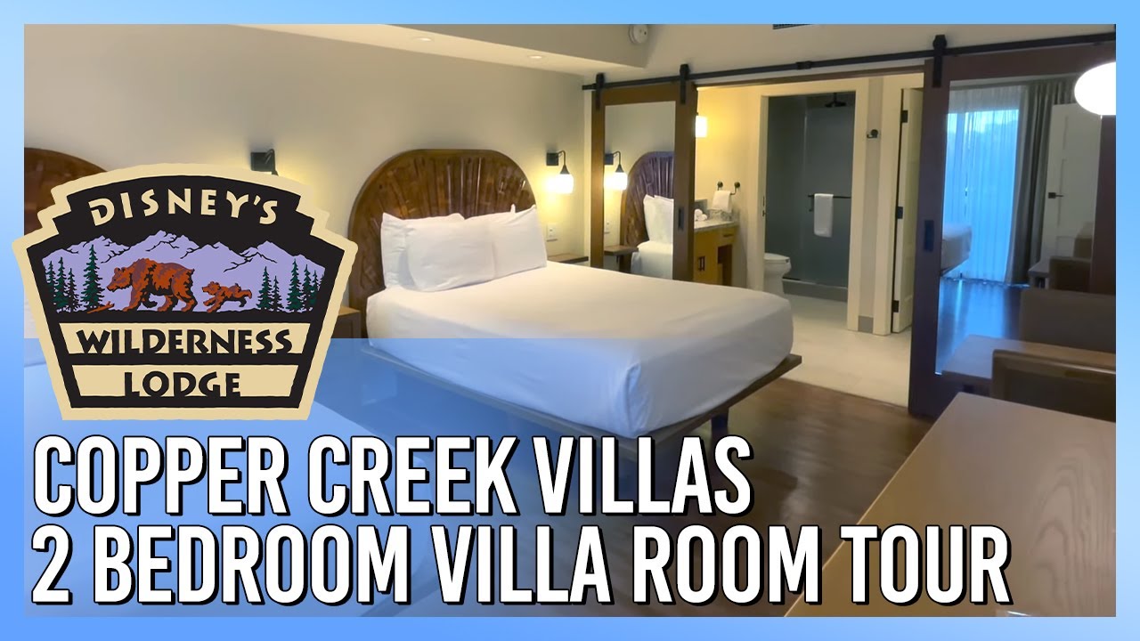 2 Bedroom Villa Room Tour - Copper Creek Villas at Disney’s Wilderness Lodge