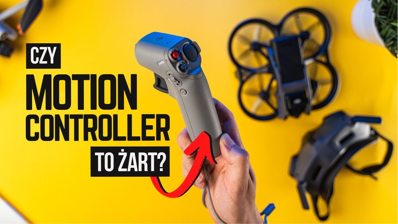 DJI AVATA: Mój Pierwszy Lot FPV z Motion Controllerem