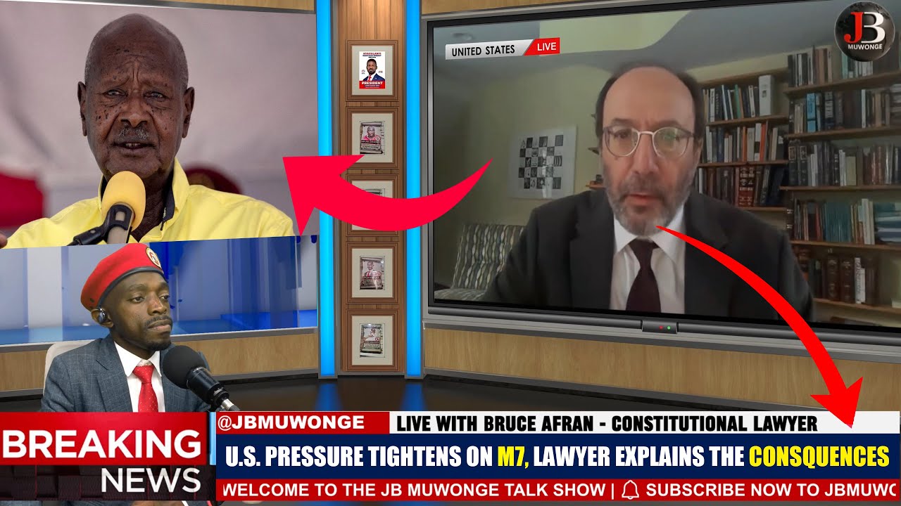 U.S. Pressure Mounts on Museveni — Lawyer Breaks Down the Consequences and What Comes next.