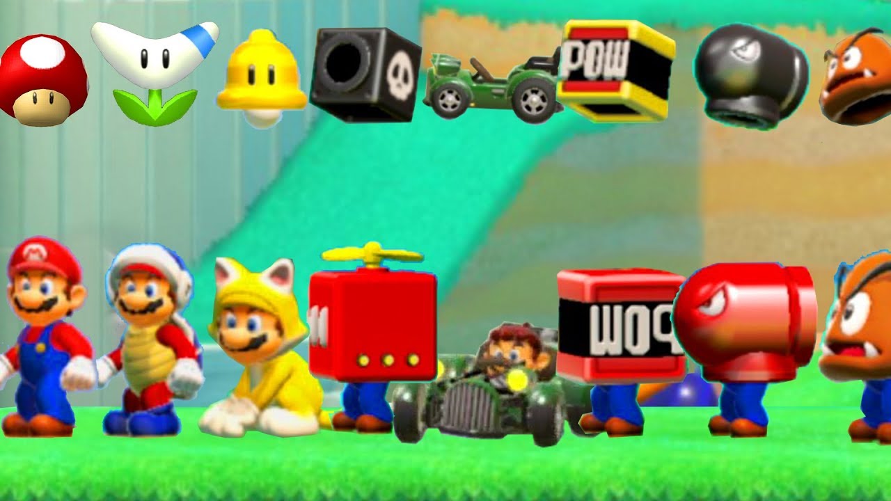 Super Mario Maker 2 - All NEW Power-Ups & Items 2020 (Update 3.0.0)