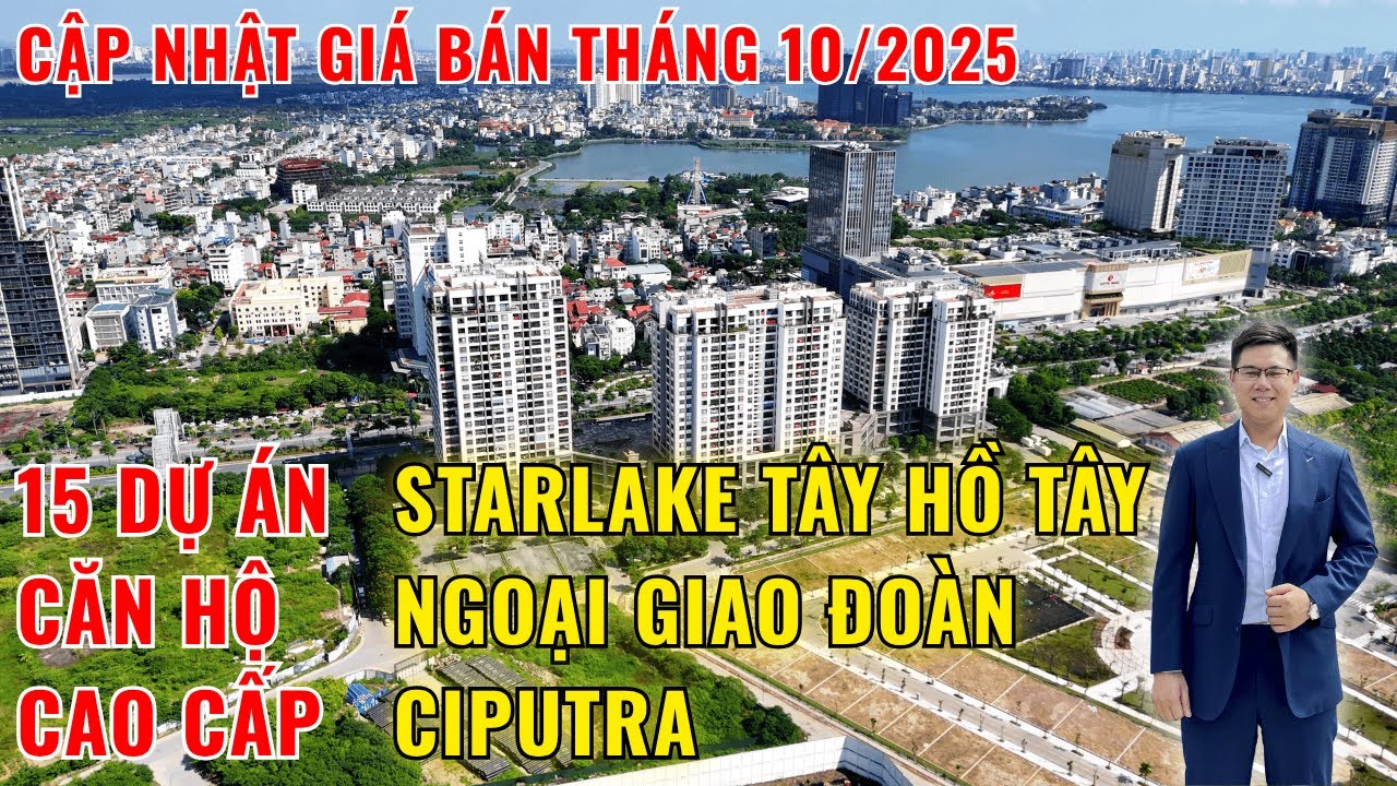 Cập Nhật Giá Bán Tháng 10/2025 Tại 15 Dự Án Căn Hộ Cao Cấp & Hạng Sang