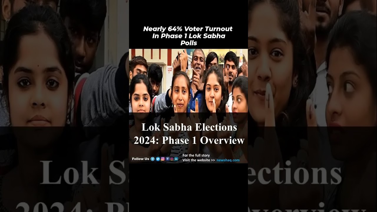 Lok Sabha Elections 2024: Phase 1 Overview #LokSabhaElections2024 #loksabhaelection2024 #election