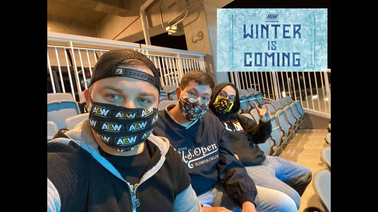 AEW Wrestling: Winter Is Coming! | My1st VLOG