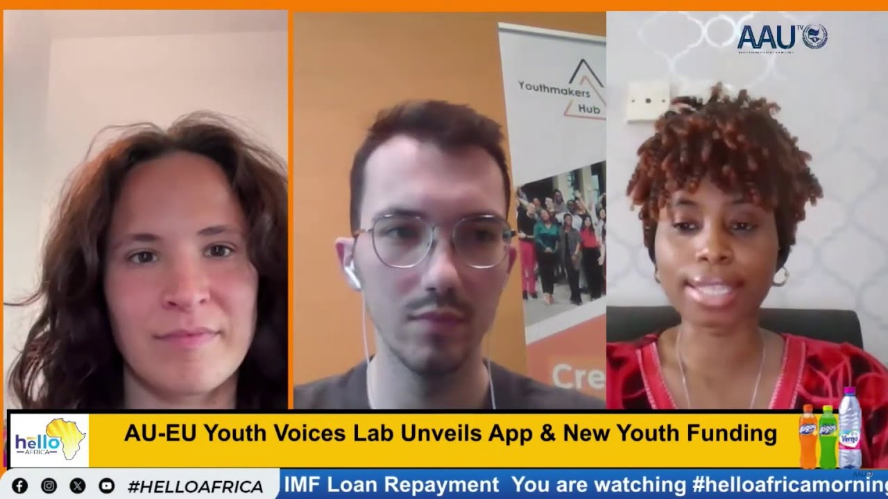 AU-EU Youth Voices Lab - Power of the Collective at the Hello Africa Morning Show