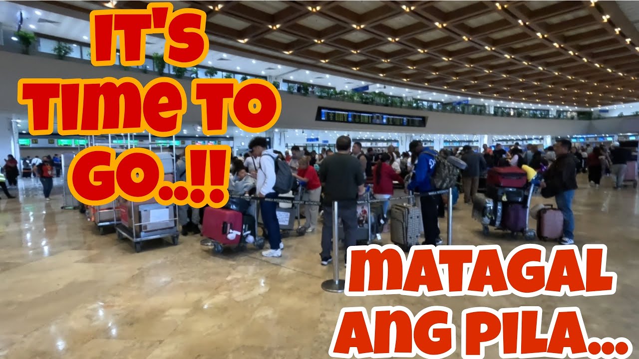 SAUDIA AIRLINE FLIGTH SV 861 MANILA TO RIYADH (PART - 1) LAST DAY OF BAKASYON 2024-2025