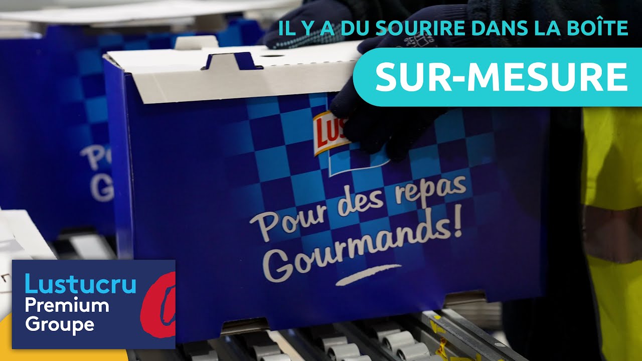 Lustucru Premium Groupe - Il y a du sourire dans la bo&icirc;te