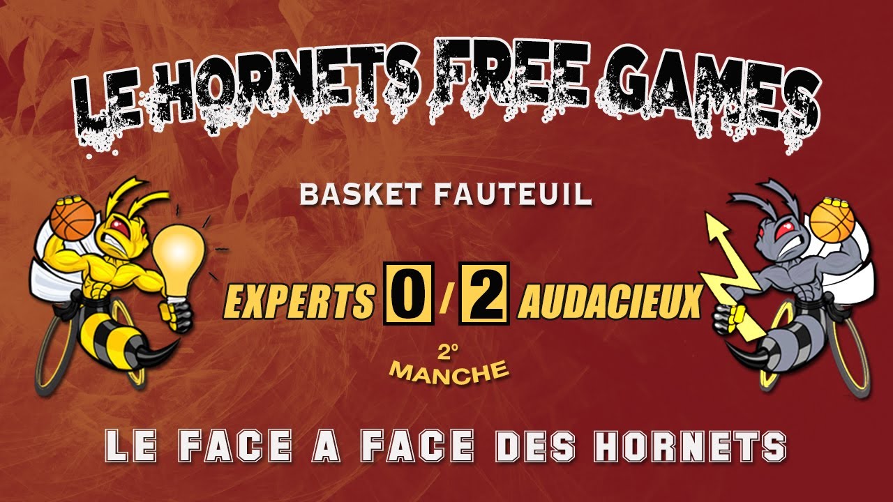 Le Hornets Free Games pr&eacute;sente son Face &agrave; Face : ET DE DEUX POUR LES &laquo; AUDACIEUX &raquo;