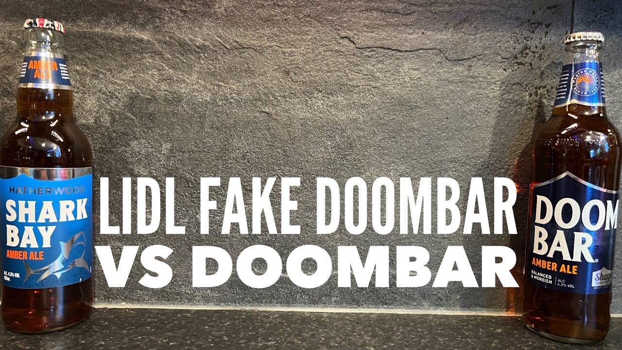 Sharp's DoomBar Amber Ale против Lidl Hatherwood Shark Bay Amber Ale | Обзор британского эля