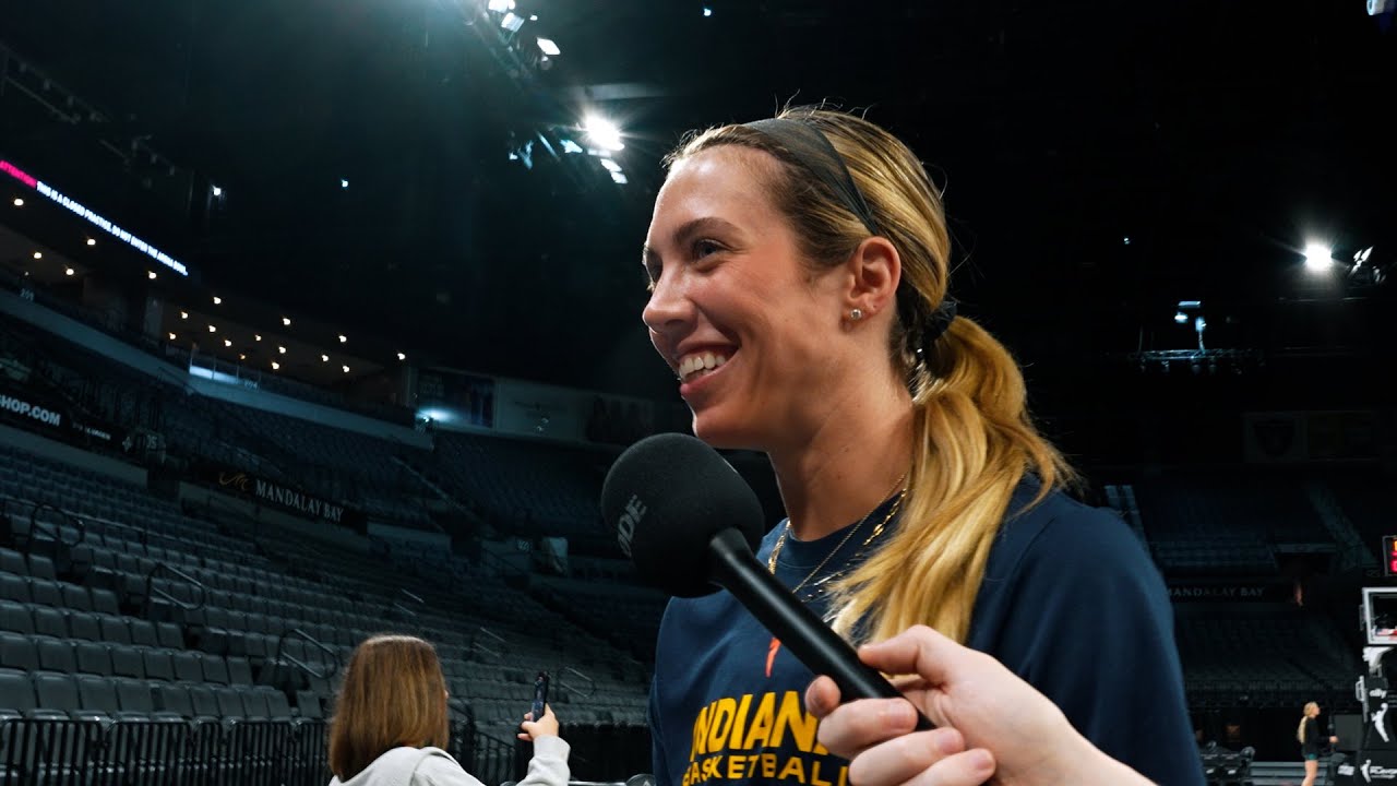 Lexie Hull & Stephanie White Shootaround Media | Sept 23, 2025