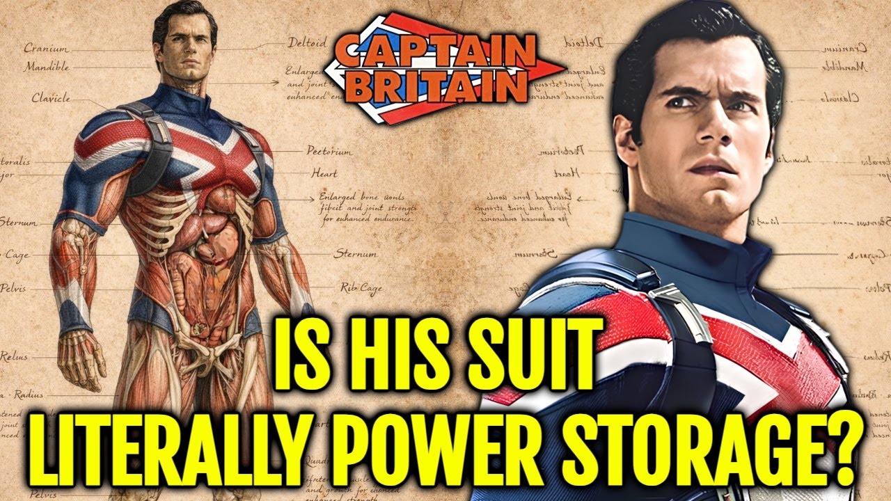 Captain Britain Anatomy - Is He More Powerful Than Captain America? & More!