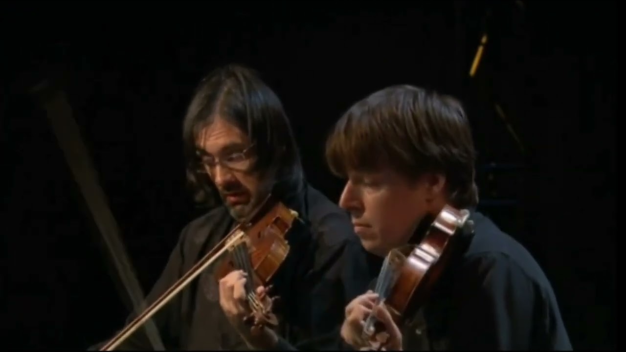 Leonidas Kavakos & Joshua Bell plays E. Ysaye Sonata for 2 violins solo