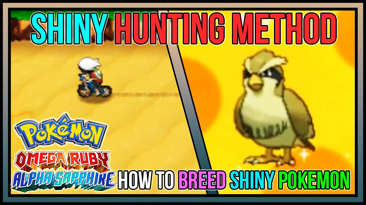 How to Breed for a Shiny Pokemon in Pokemon Omega Ruby & Alpha Sapphire | Masuda Method