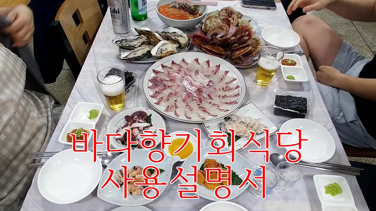 [자체광고] 거제도 최군의 바다향기회식당 사용 설명서 (feat. 윤슬스테이)