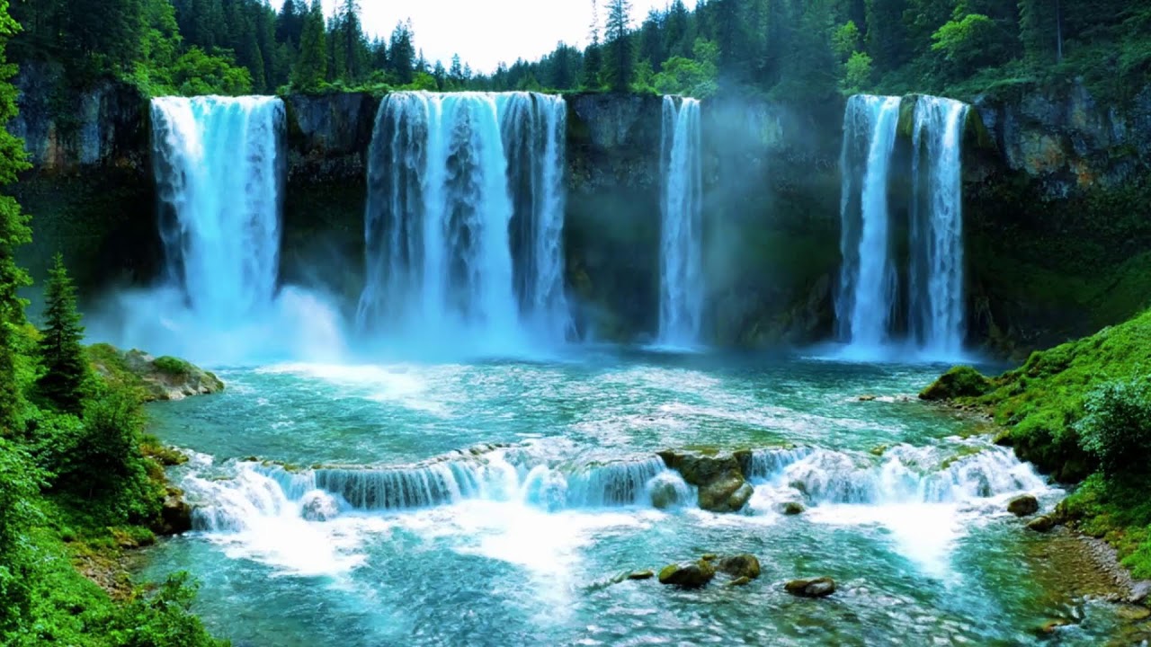 SLEEP LIKE NEVER BEFORE 😴 4 Massive Waterfalls Deep in the Wild