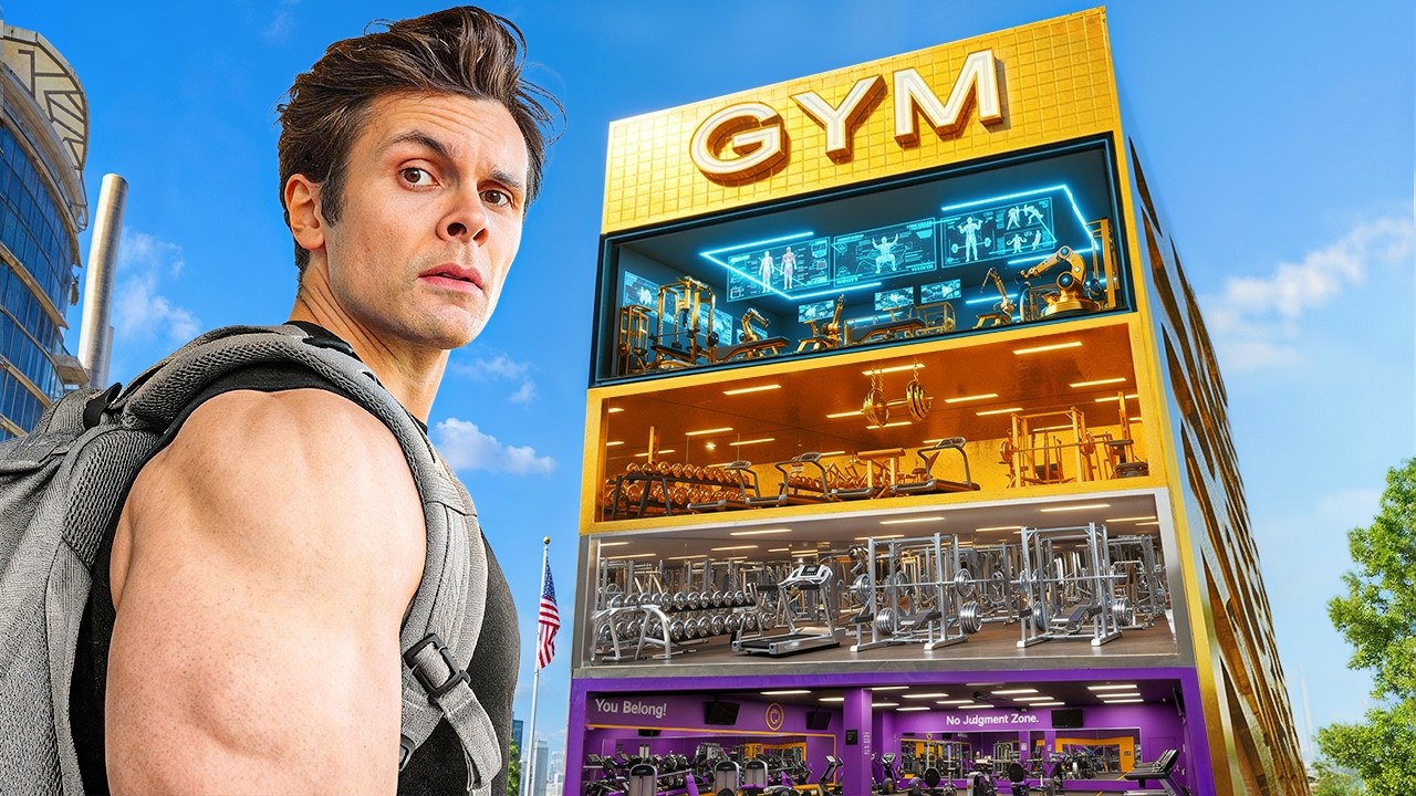 I Tried 5 Levels Of Gyms