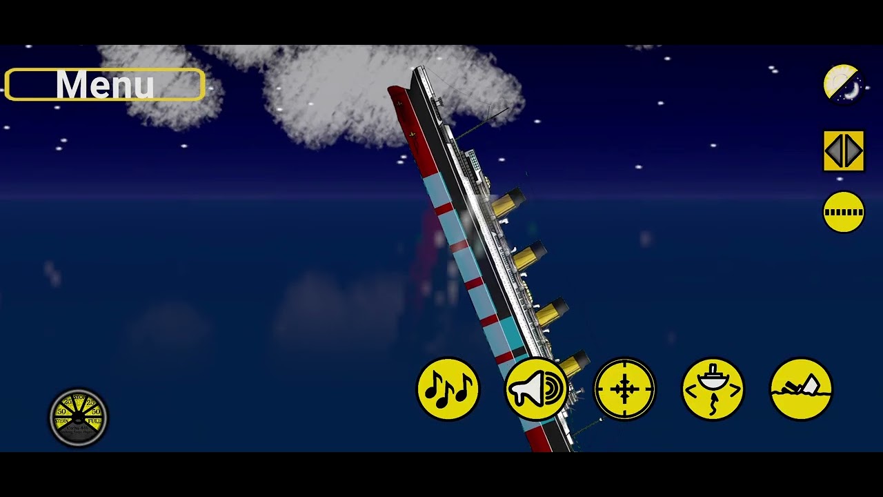 Recreating the sinking of the titanic (sinking ship physics)