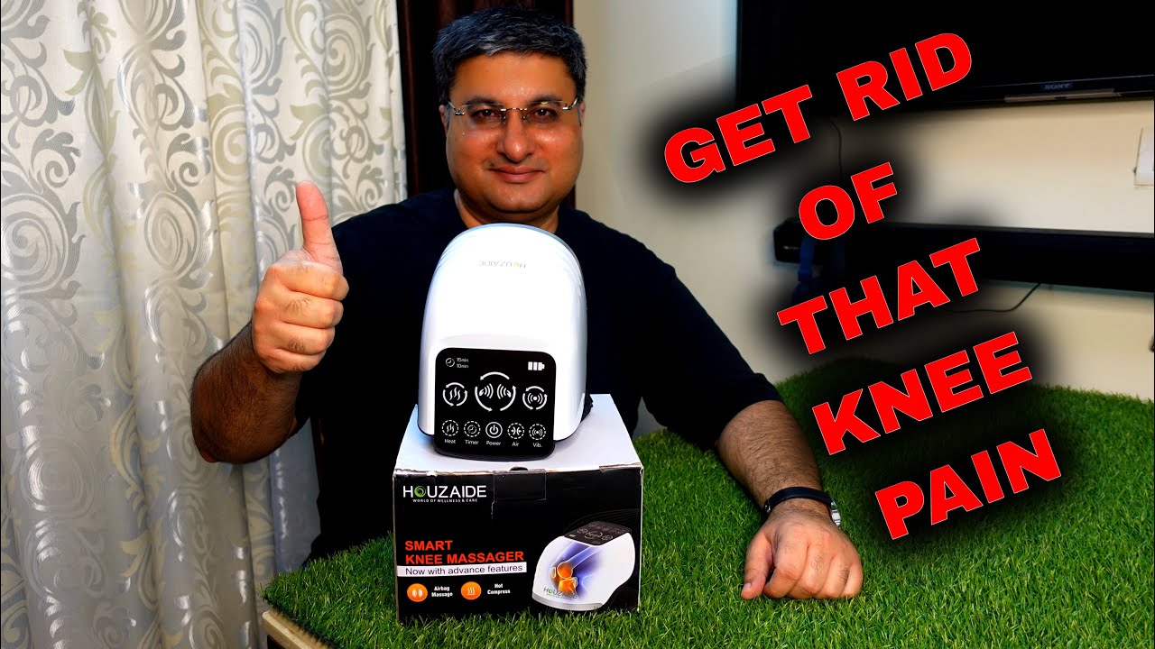 Get Rid of That Knee Pain with HouzAide Smart Knee Massager (HA-203)